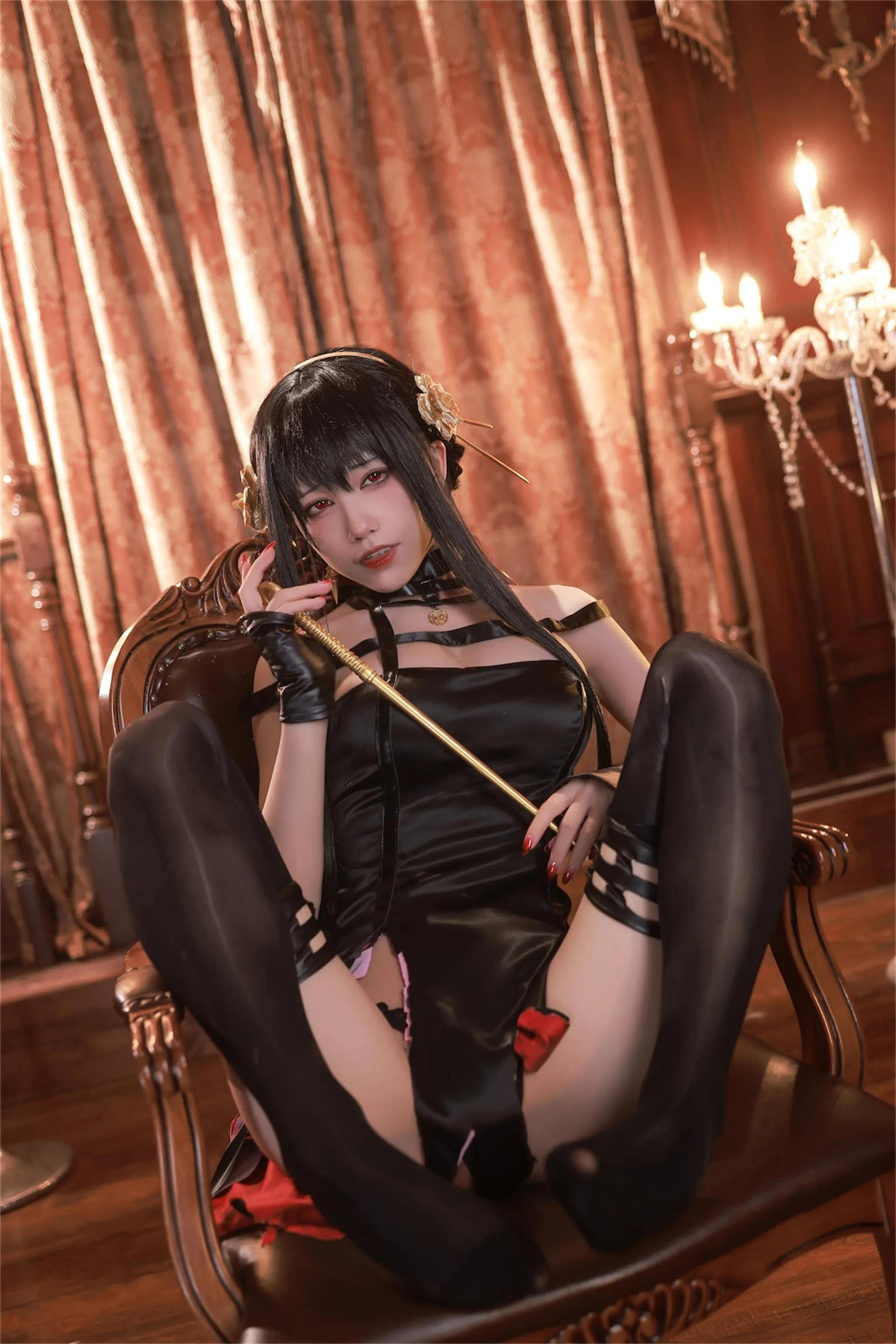 水淼Aqua – NO.118 约尔-黑礼服 [64P]插图1